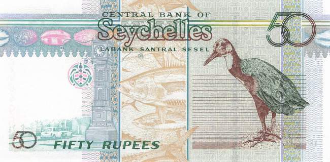 50 Rupees p.39A Seychellen